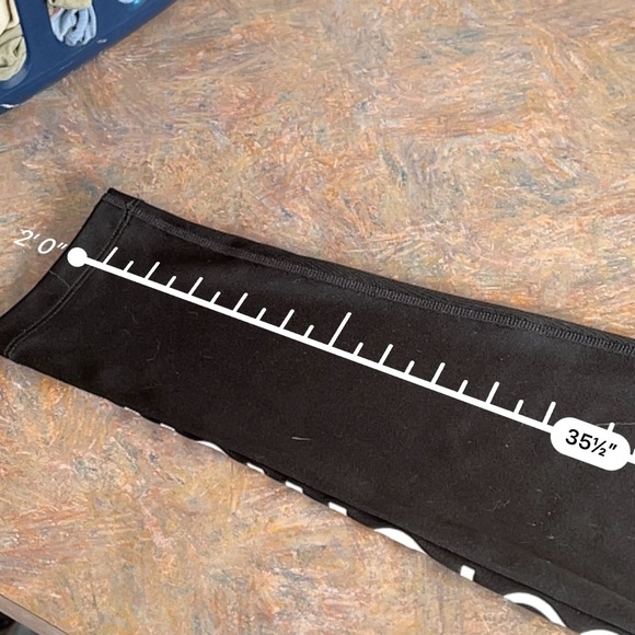 Just Strong Women’s Full Leggings - Jet Black - Size Large. - Picture 3 of 7